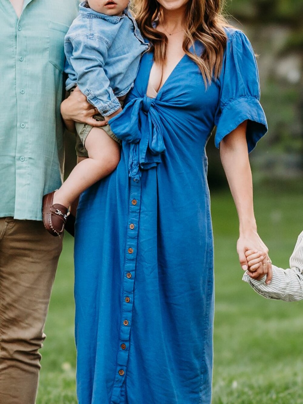 Vintage Summer Midi Dress - Harbor